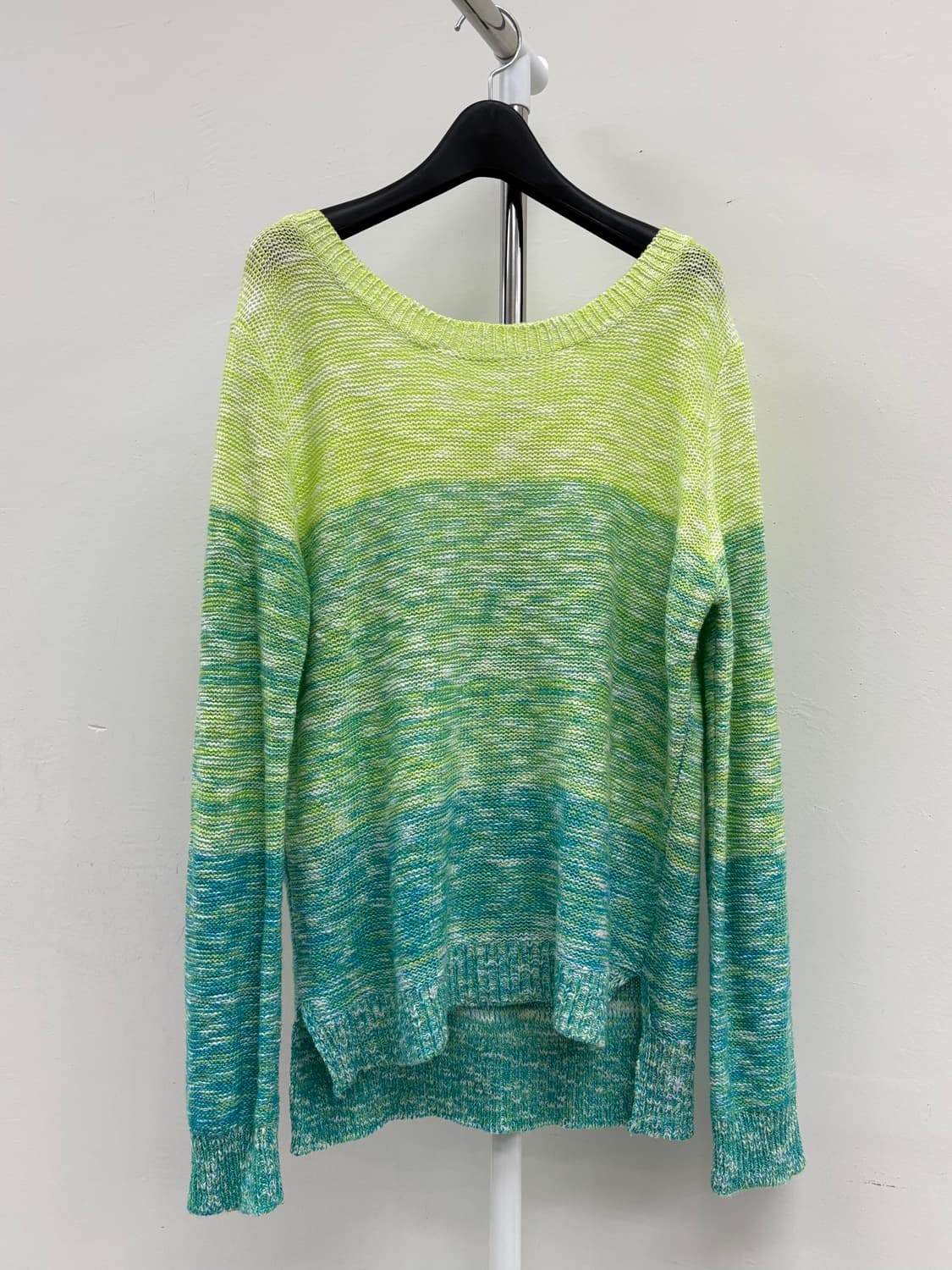 빈티지 네온 그린 니트 상품이미지6