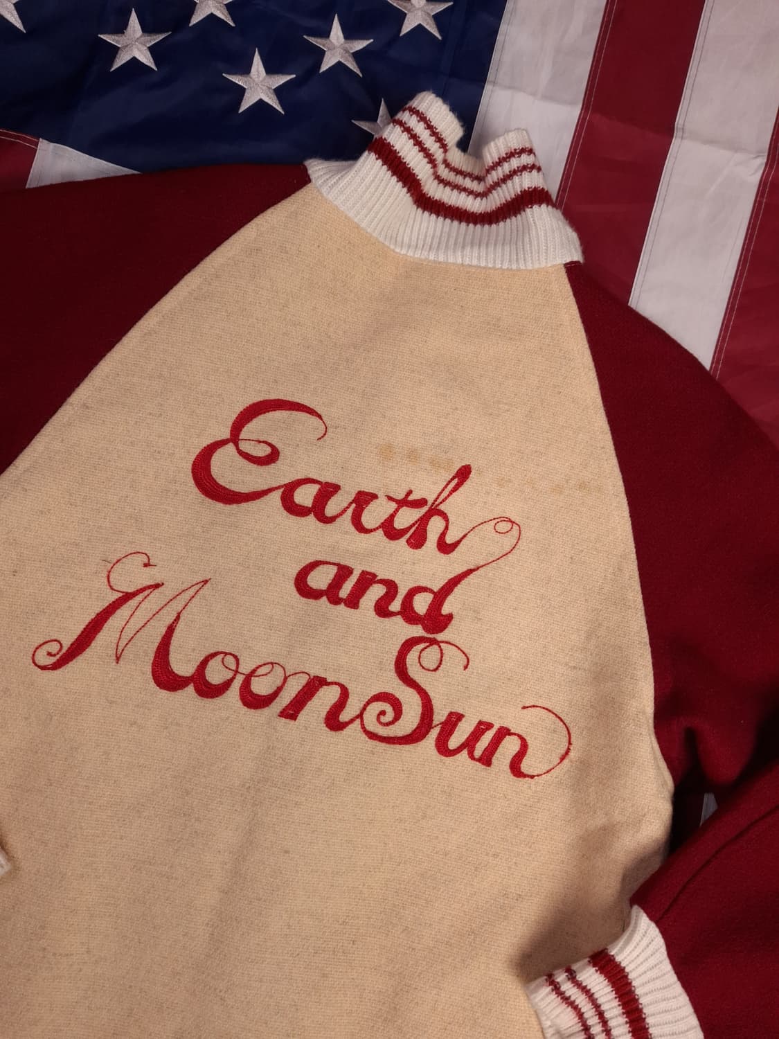 오리지날 미국제조 Zoom 체인 스티치 바시티 자켓 상품이미지2