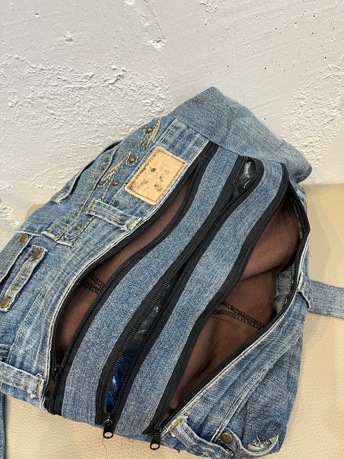 JPN 리메이크 데님 백팩  상품이미지5