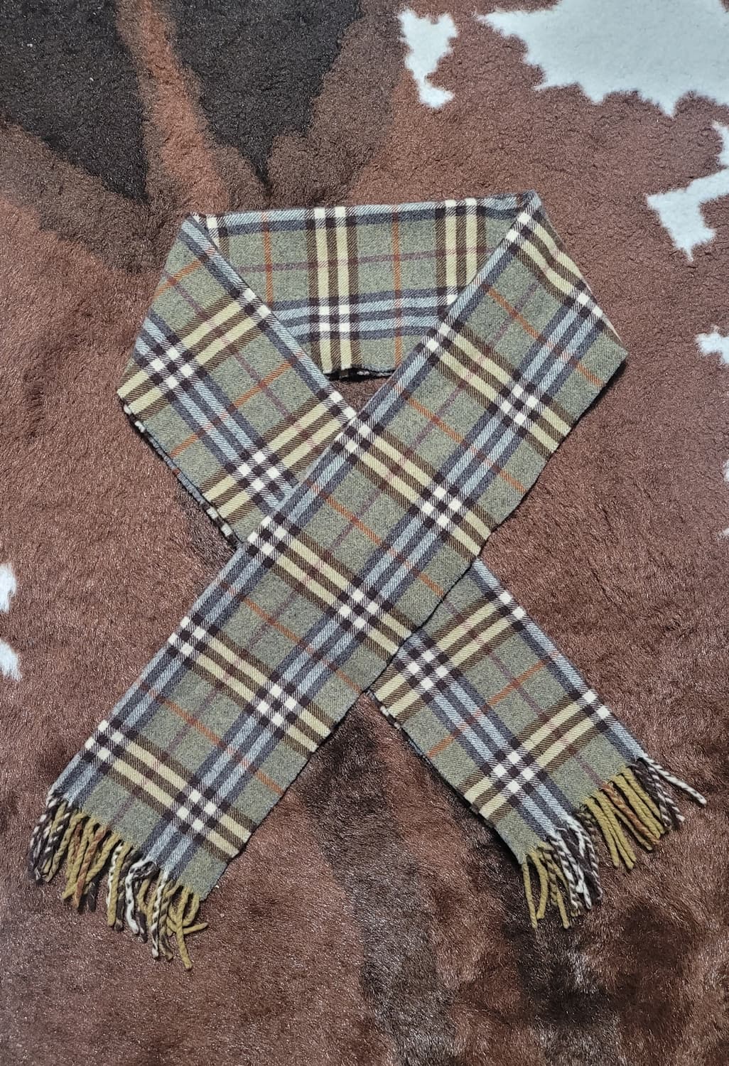 버버리 머플러(150*28) 상품이미지4