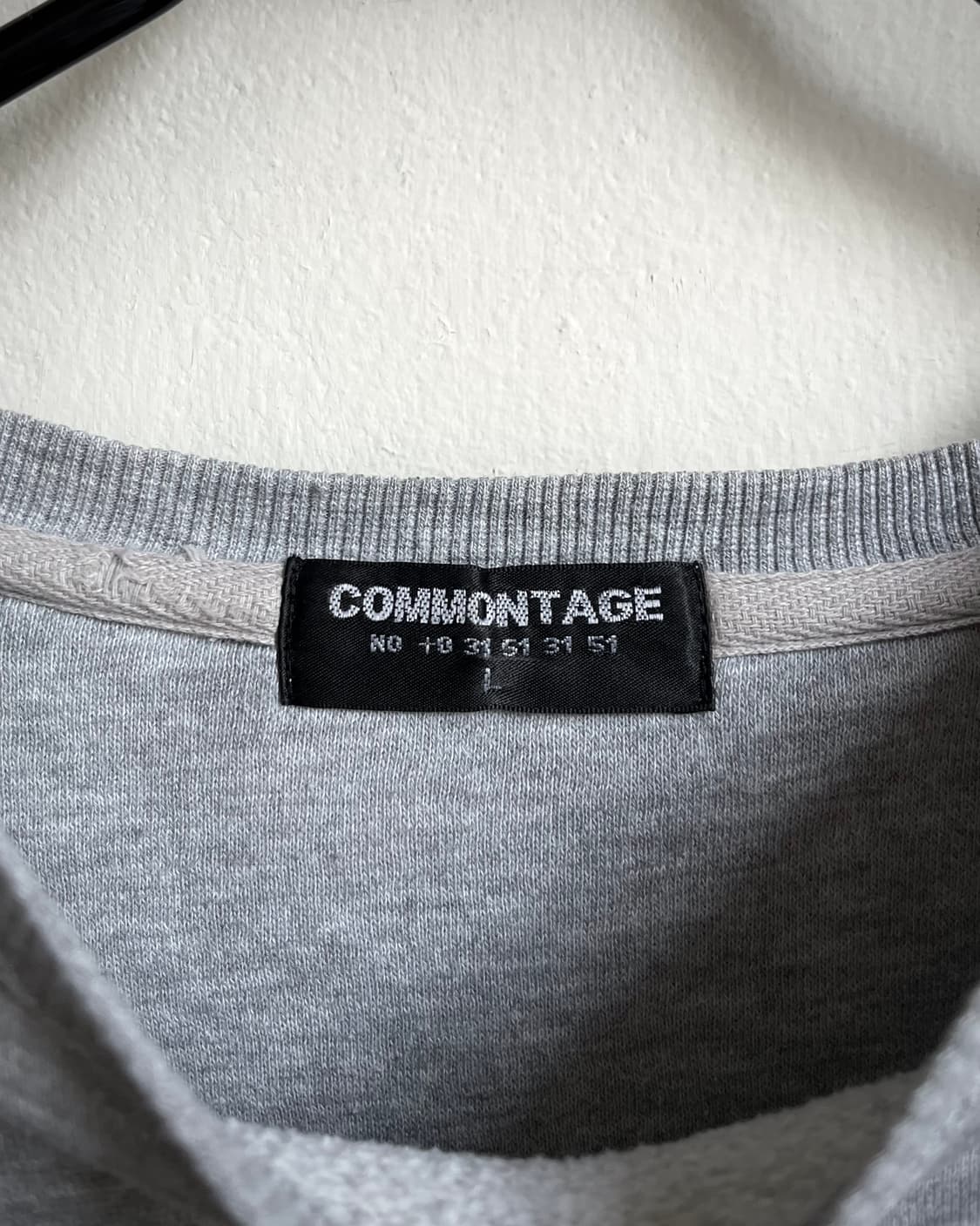 2000s Commontage Skull Print Sweatshirt 상품이미지6