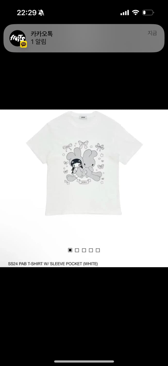 지초이 SS24 sunonebird t-shirt 티셔츠 상품이미지1