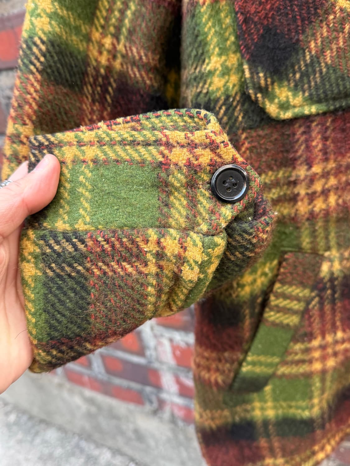 90s Espeara 체크패턴 플란넬 셔츠  상품이미지4