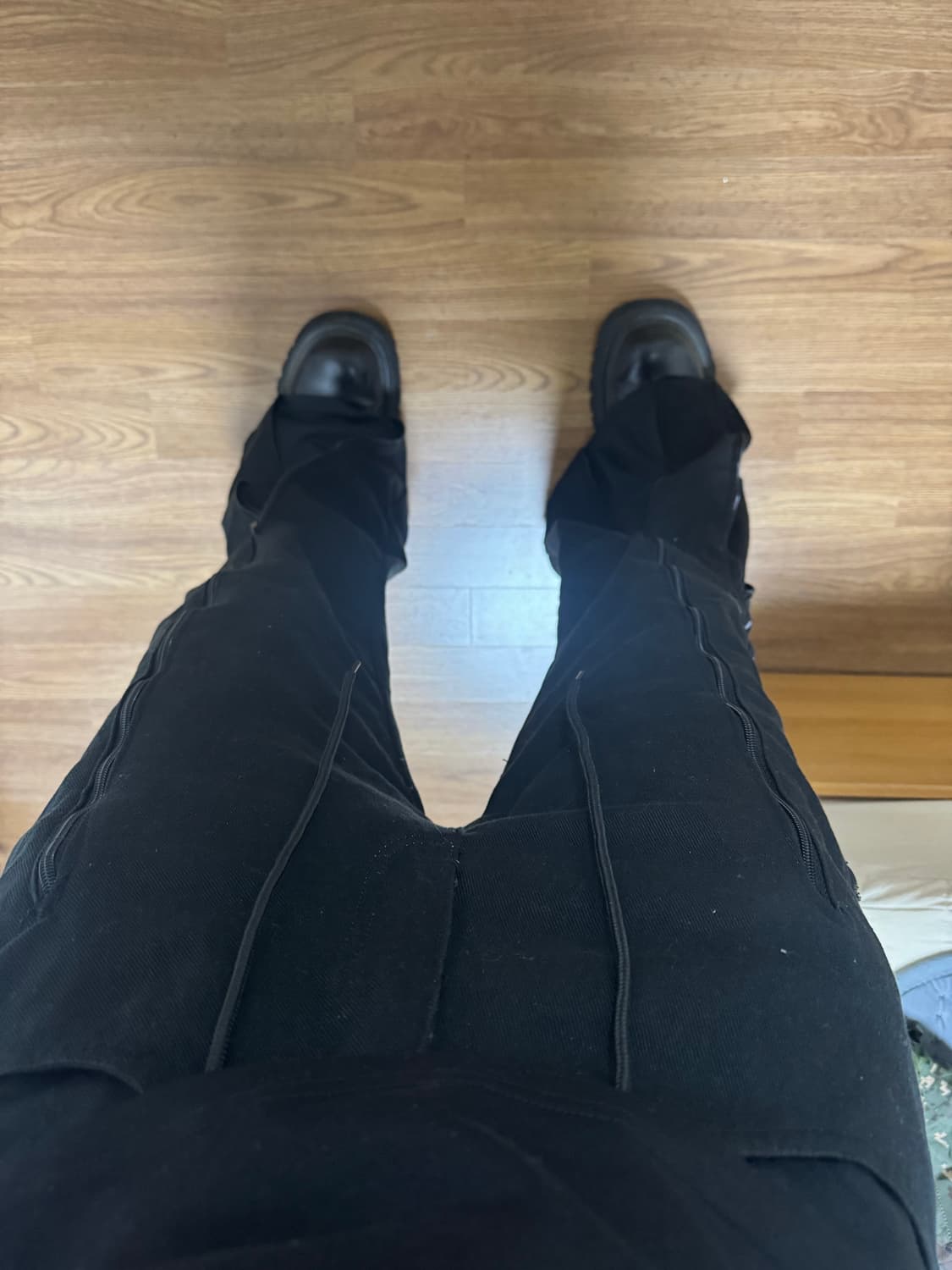 지퍼 플레어진  상품이미지5