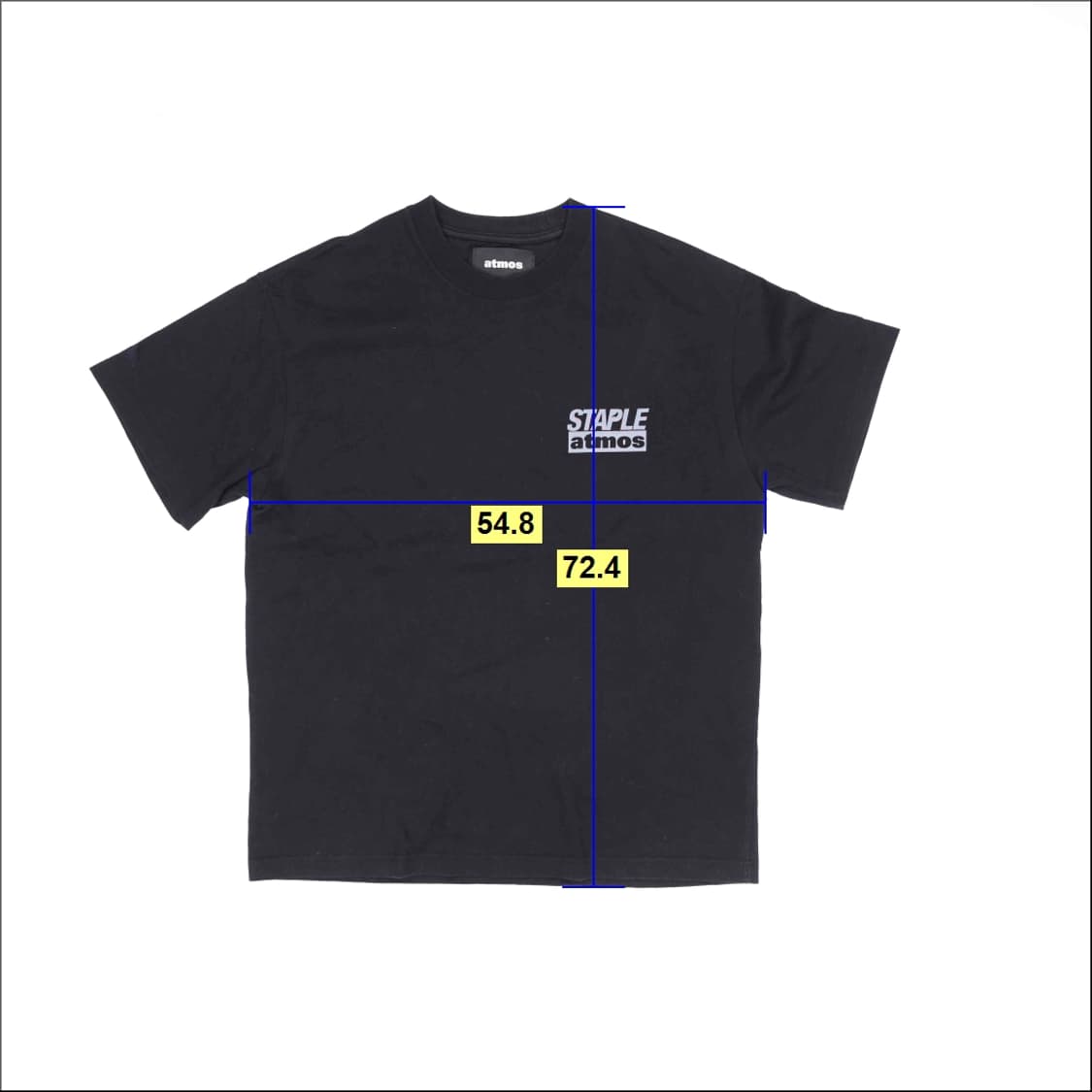 L 아트모스 백로고 반팔 티셔츠 0413M 상품이미지5