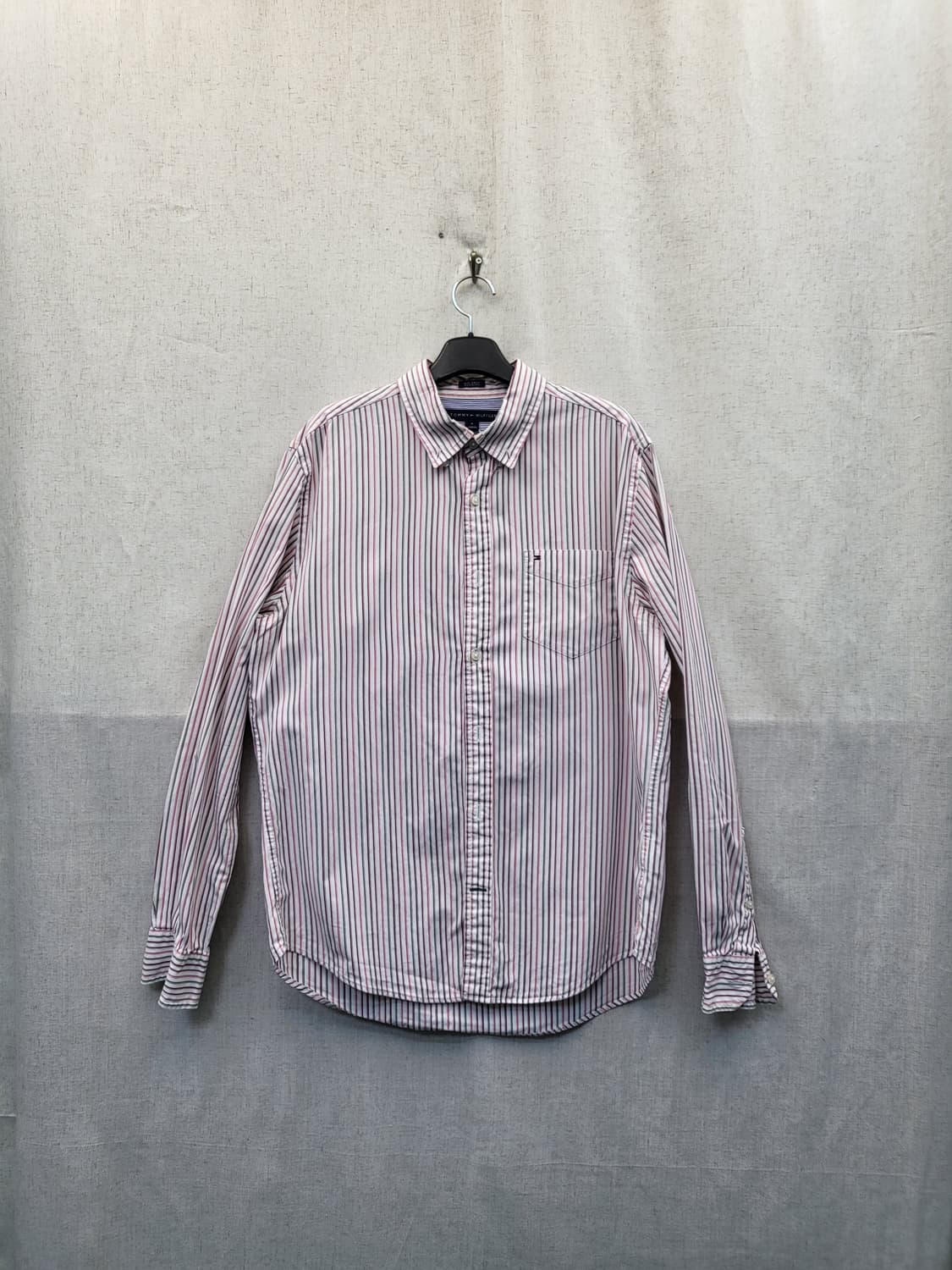 타미힐피거 스트라이프 긴팔 셔츠 상품이미지1