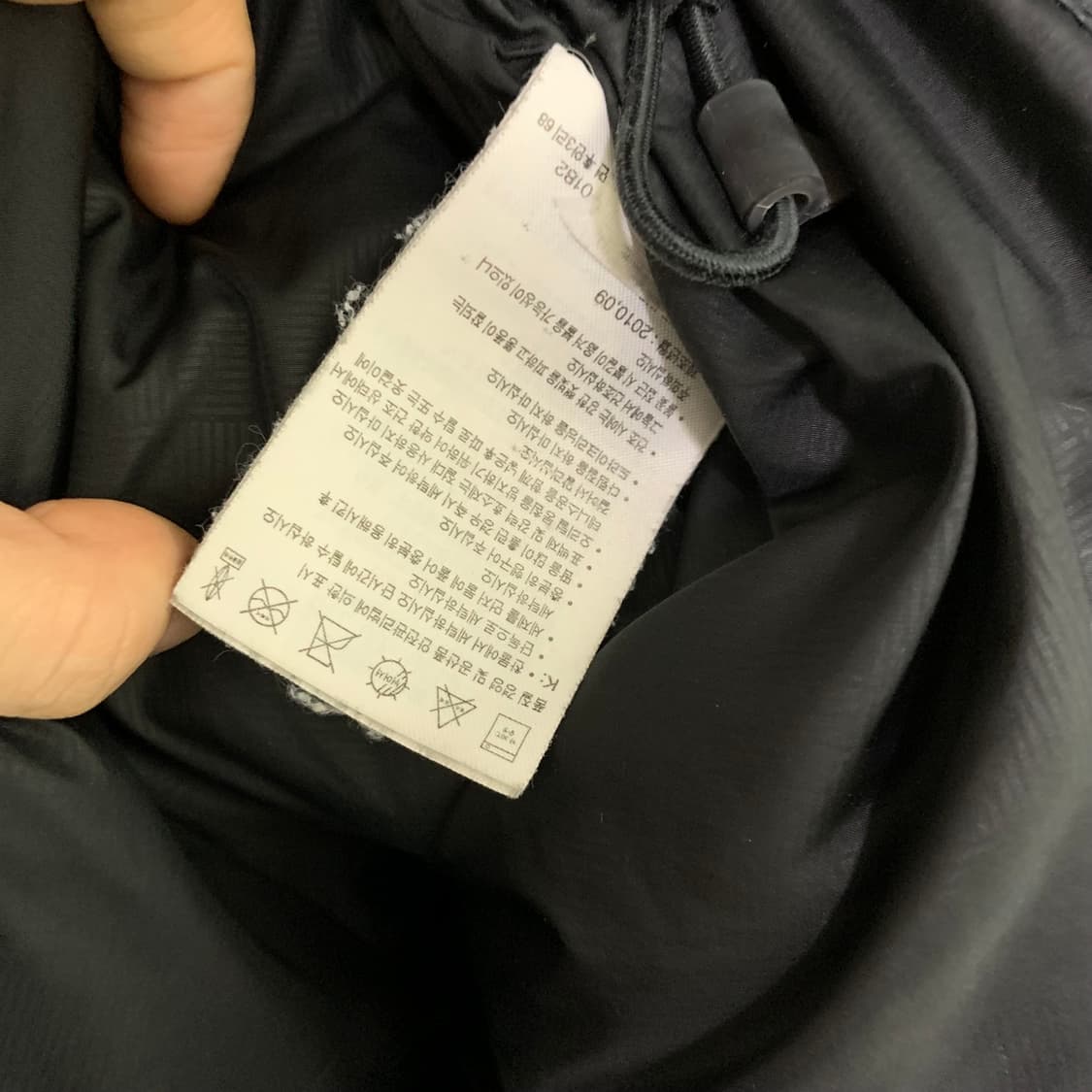 나이키 투웨이 지퍼 미디 패딩 블랙 XL 빈티지 남녀공용 상품이미지7