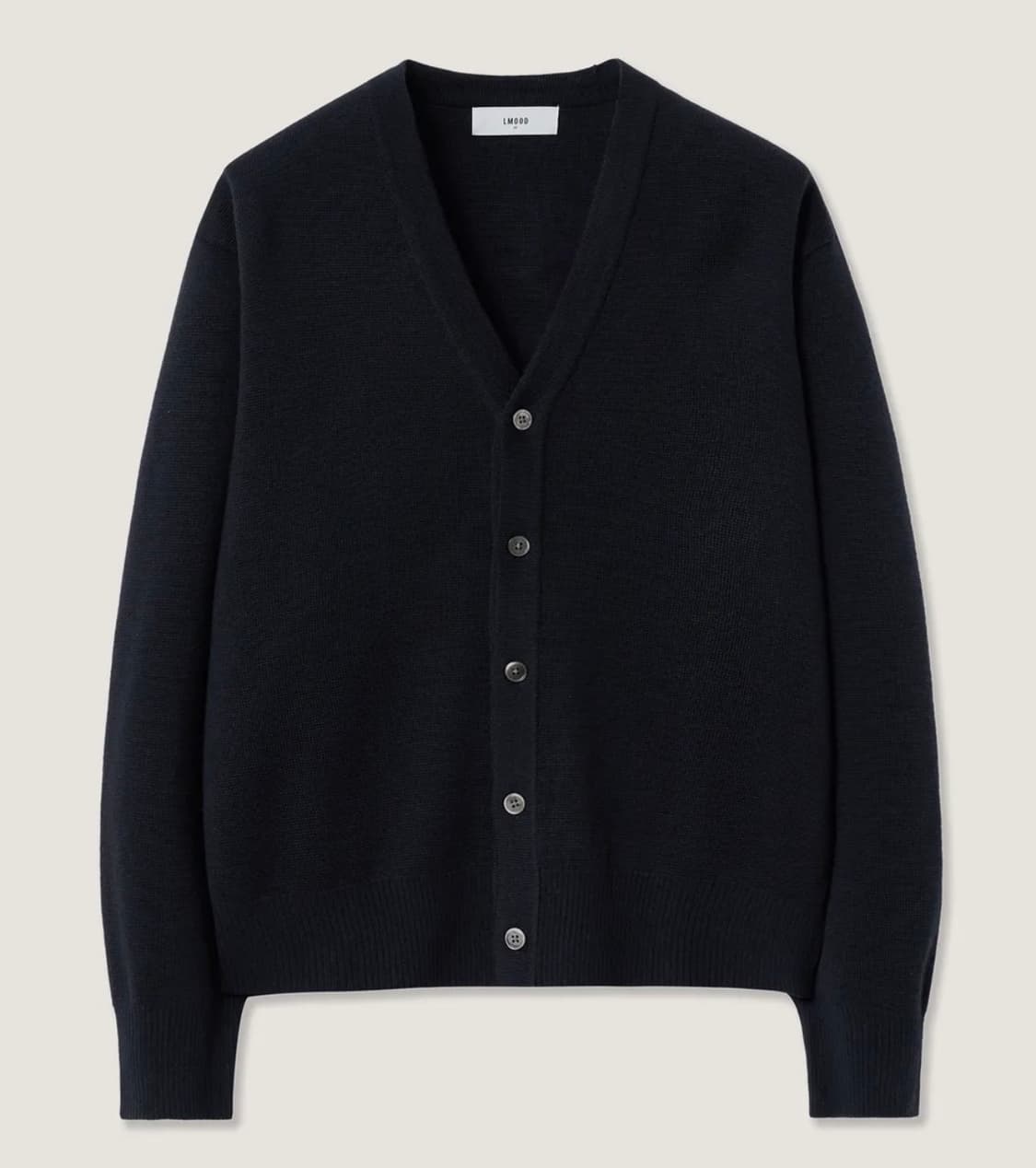엘무드 오디너리 크롭 가디건 NAVY 상품이미지3