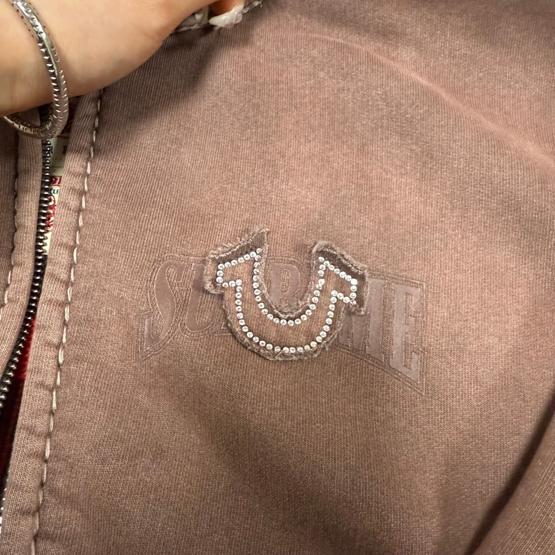 [supreme x true religion] hoodie - 22fw 상품이미지5