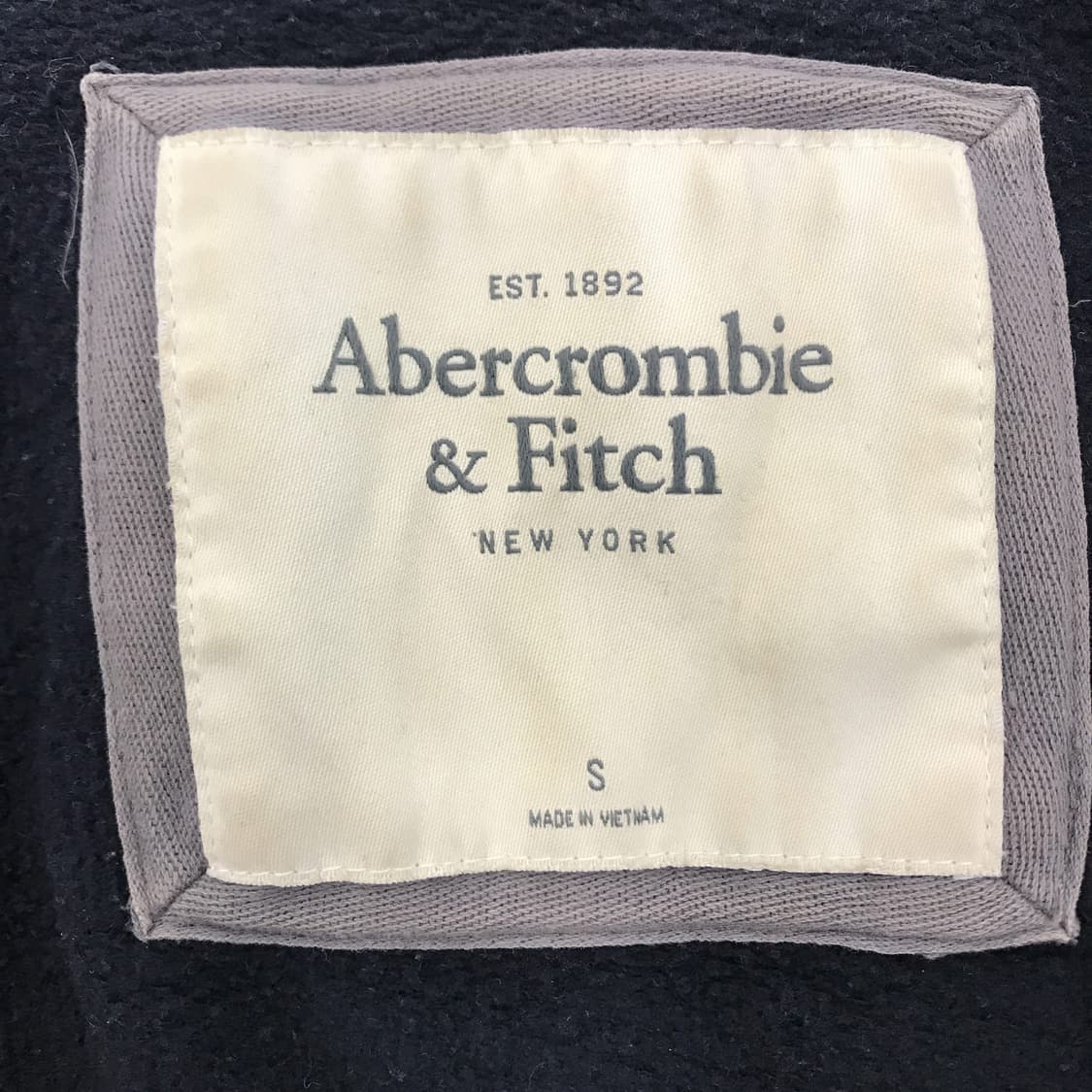 아베크롬비 Y2K 딱붙핏 후드집업 블랙 [S] 상품이미지4