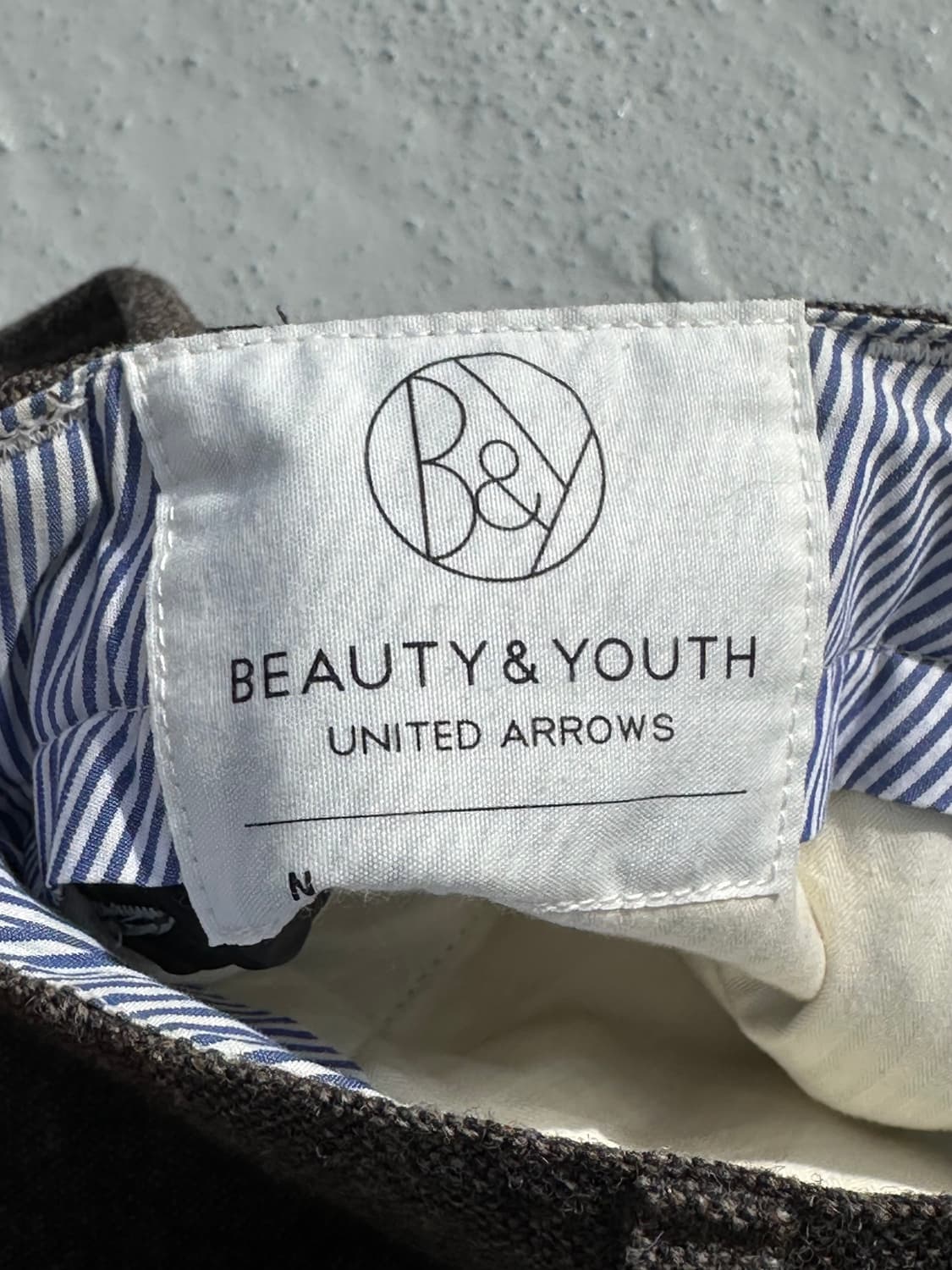 JP beauty&youth 뷰티풀앤유스 울 블렌드 슬랙스 바지 (30) 상품이미지3