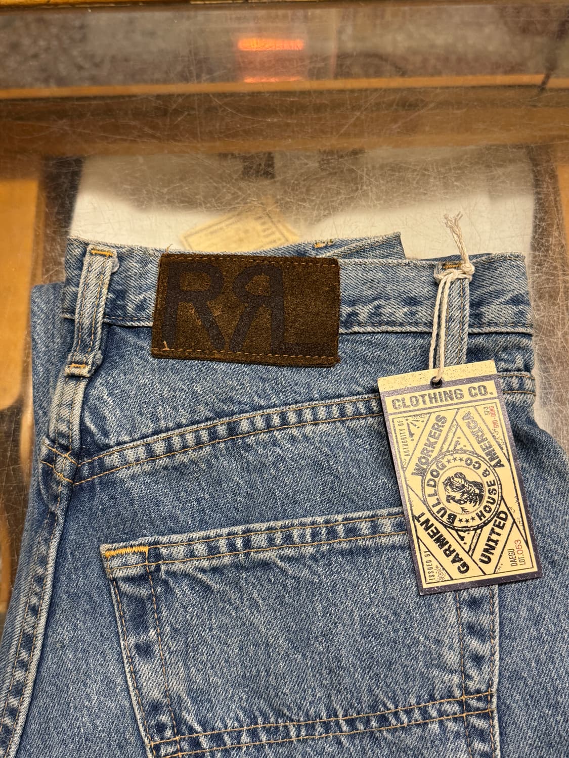 90s RRL 테이퍼드핏 워싱 데님 (31) 상품이미지10