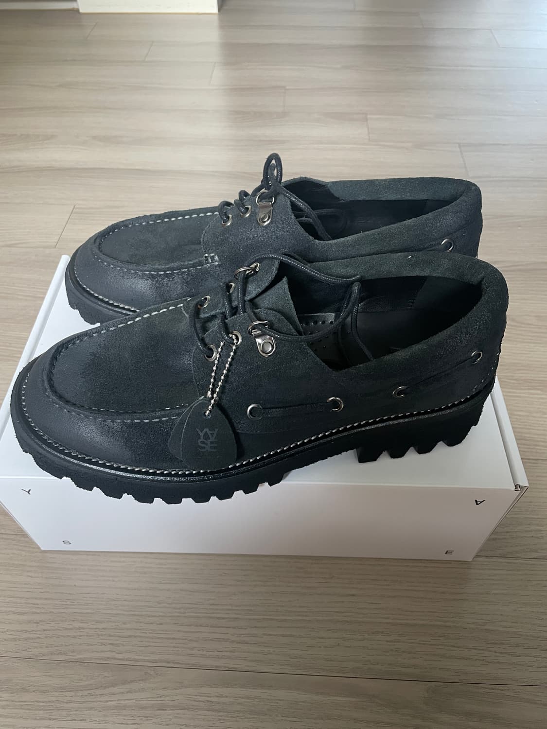 야세x피로 보트슈즈 블랙 270 상품이미지5