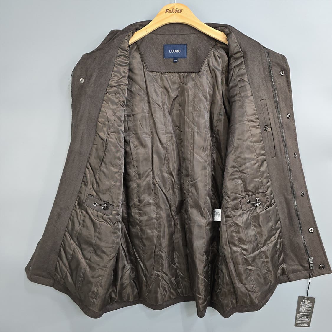 새제품)루오모(LUOMO) 스웨이드 터치 필드자켓 100 상품이미지6