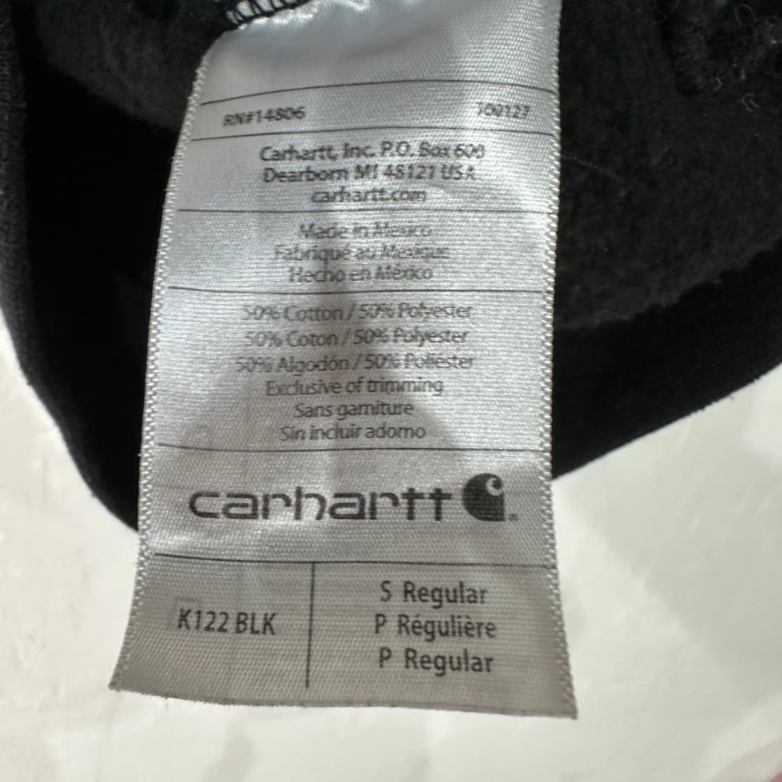 칼하트 기모 후드집업 90-95 상품이미지4