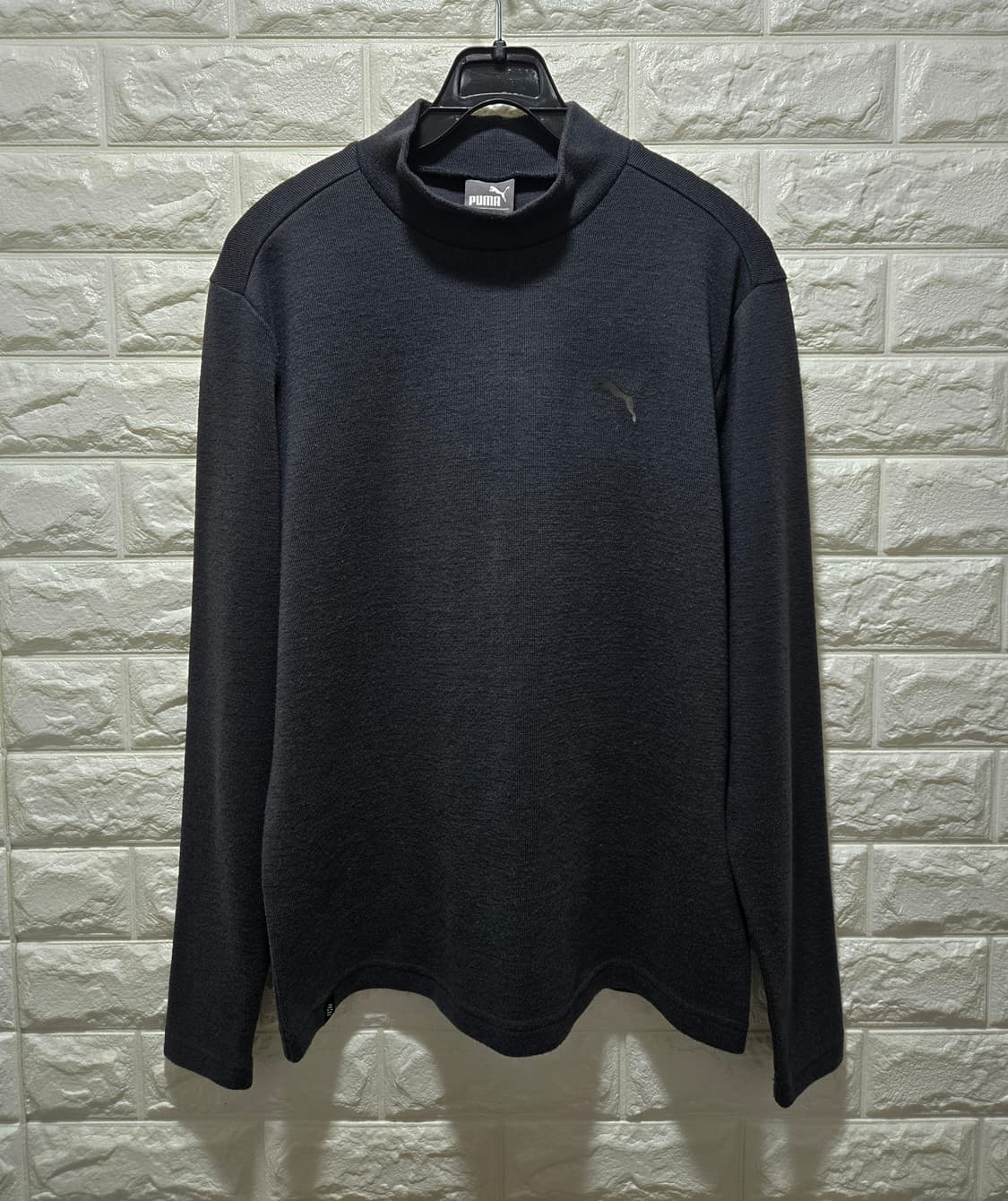 푸마 웜셀 반폴라 모크넥 티셔츠 95 상품이미지1