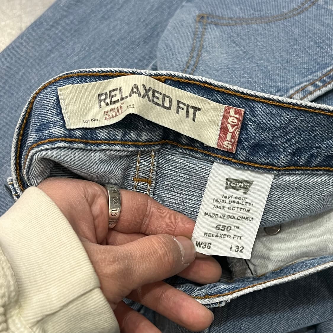  리바이스 550 데님 팬츠 y15219 상품이미지7