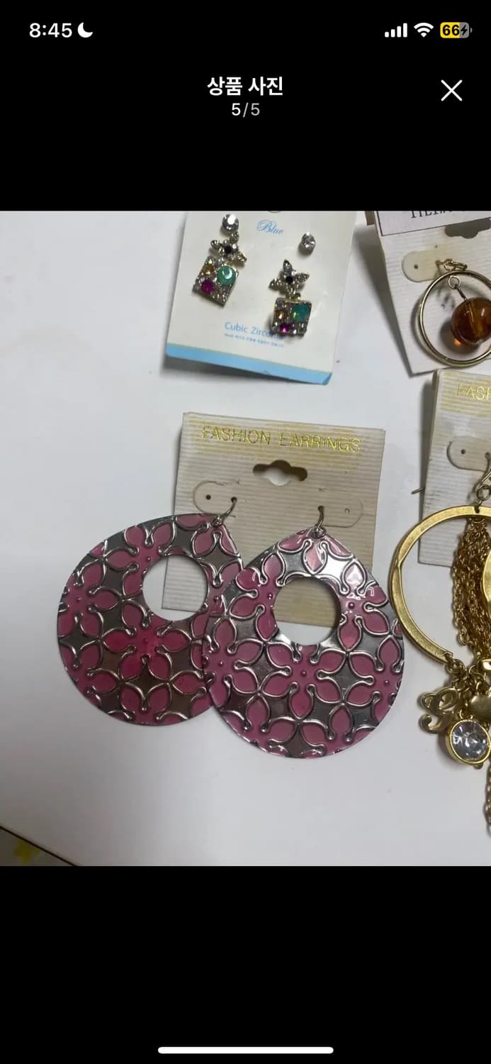 새상품 귀걸이 4종세트 상품이미지5