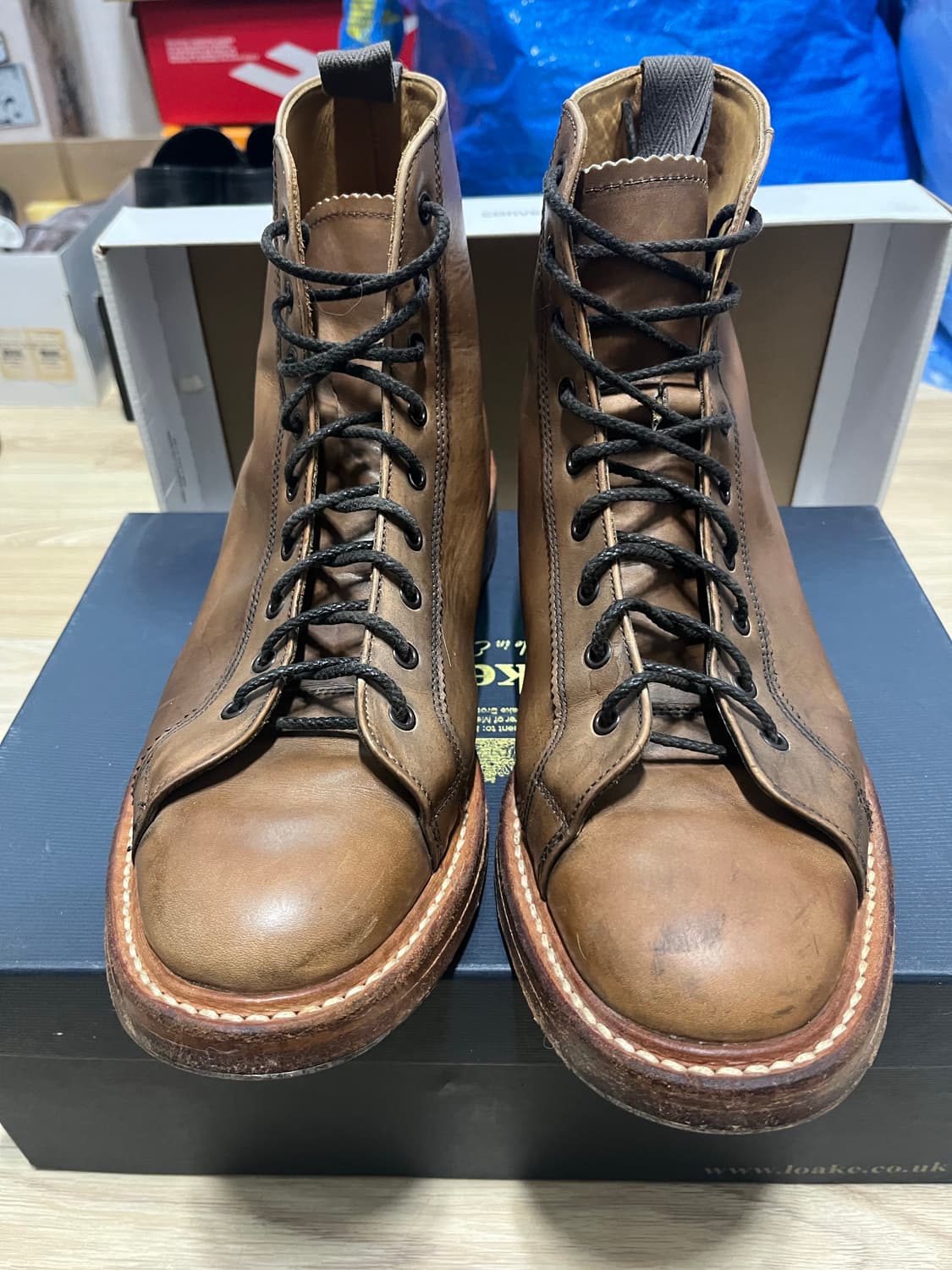 트리커즈(Tricker's) 몽키 부츠9홀- UK 8.5(270추천) 상품이미지1