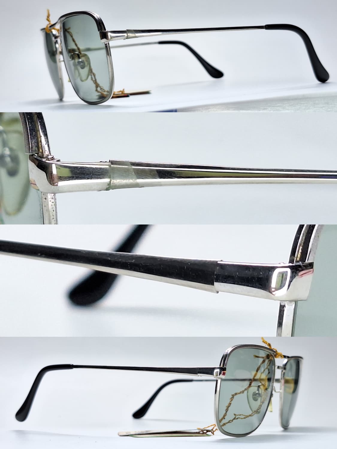 80s 일본제 빈티지 데드스톡 미사용/660 투브릿지 선글라스 더블브릿지 상품이미지3