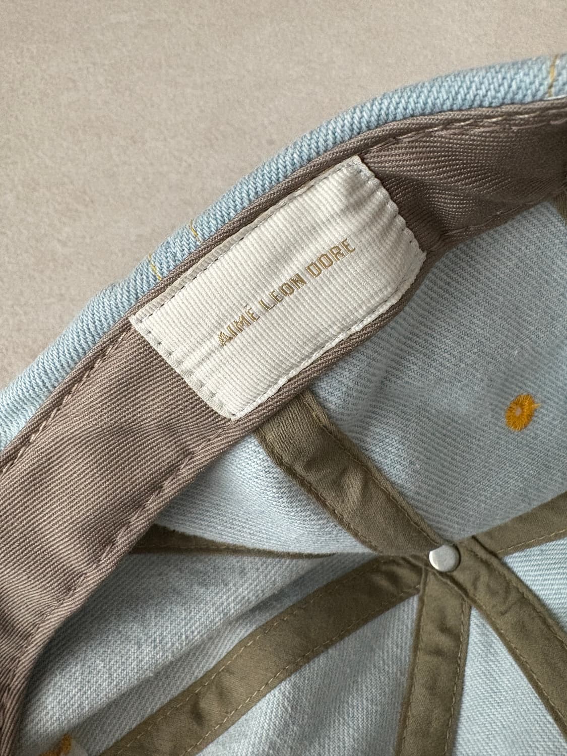 Aime Leon Dore 에임레온도르 데님 캡 상품이미지4