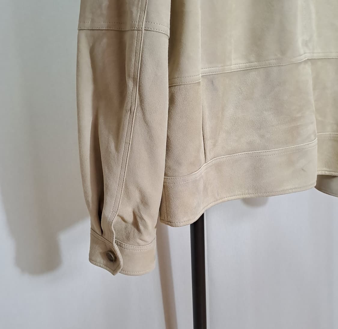 (택포) 리얼레더 양가죽 스웨이드 자켓 105 상품이미지7