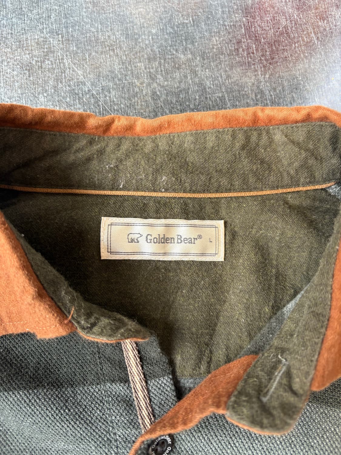 골든 베어 스트라이프 카라 티셔츠 상품이미지3