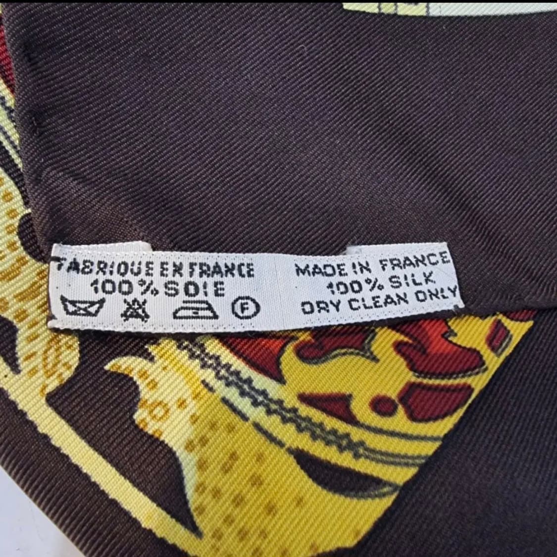 에르메스 빈티지 실크 스카프 까레90 레 뮤즈롤 상품이미지3