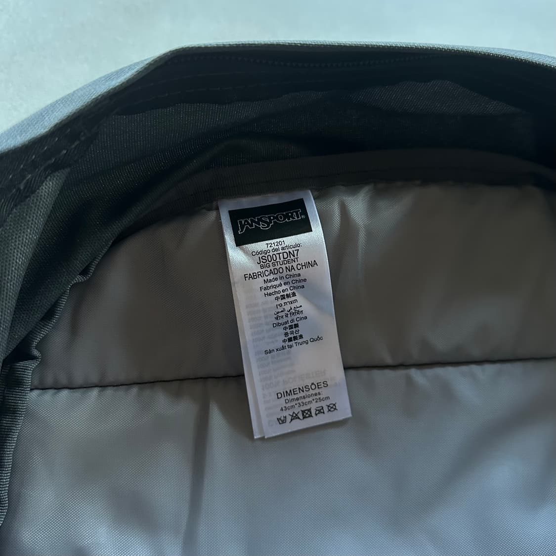 잔스포츠 JANSPORTS 빅스튜던트 백팩 가방 상품이미지10