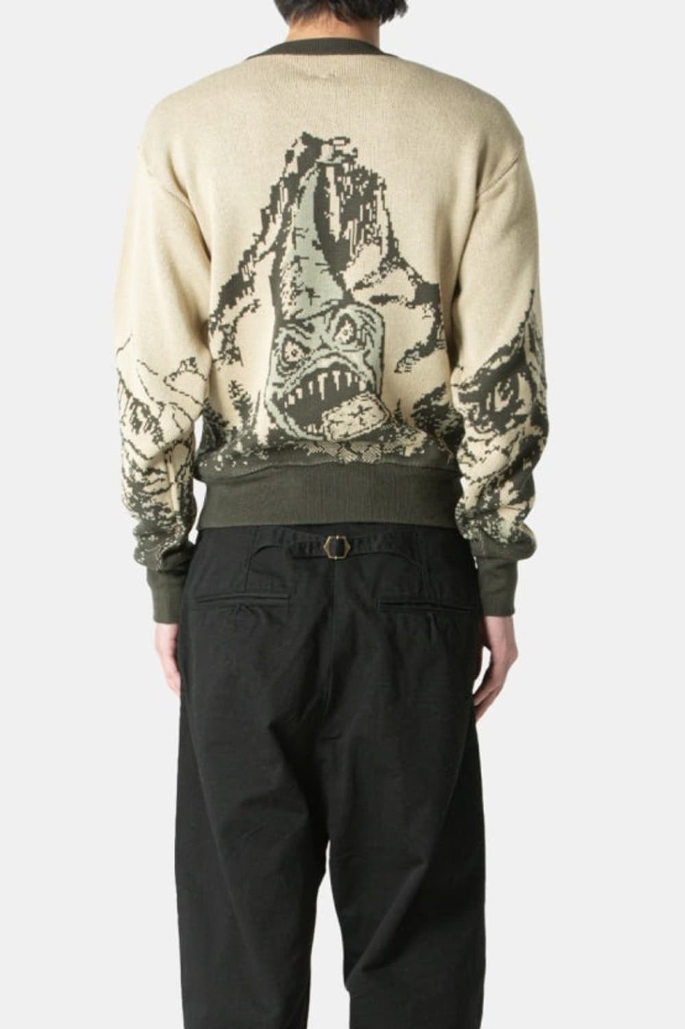 캐피탈 Slide rock bolter 자카드 빈티지 니트 상품이미지2