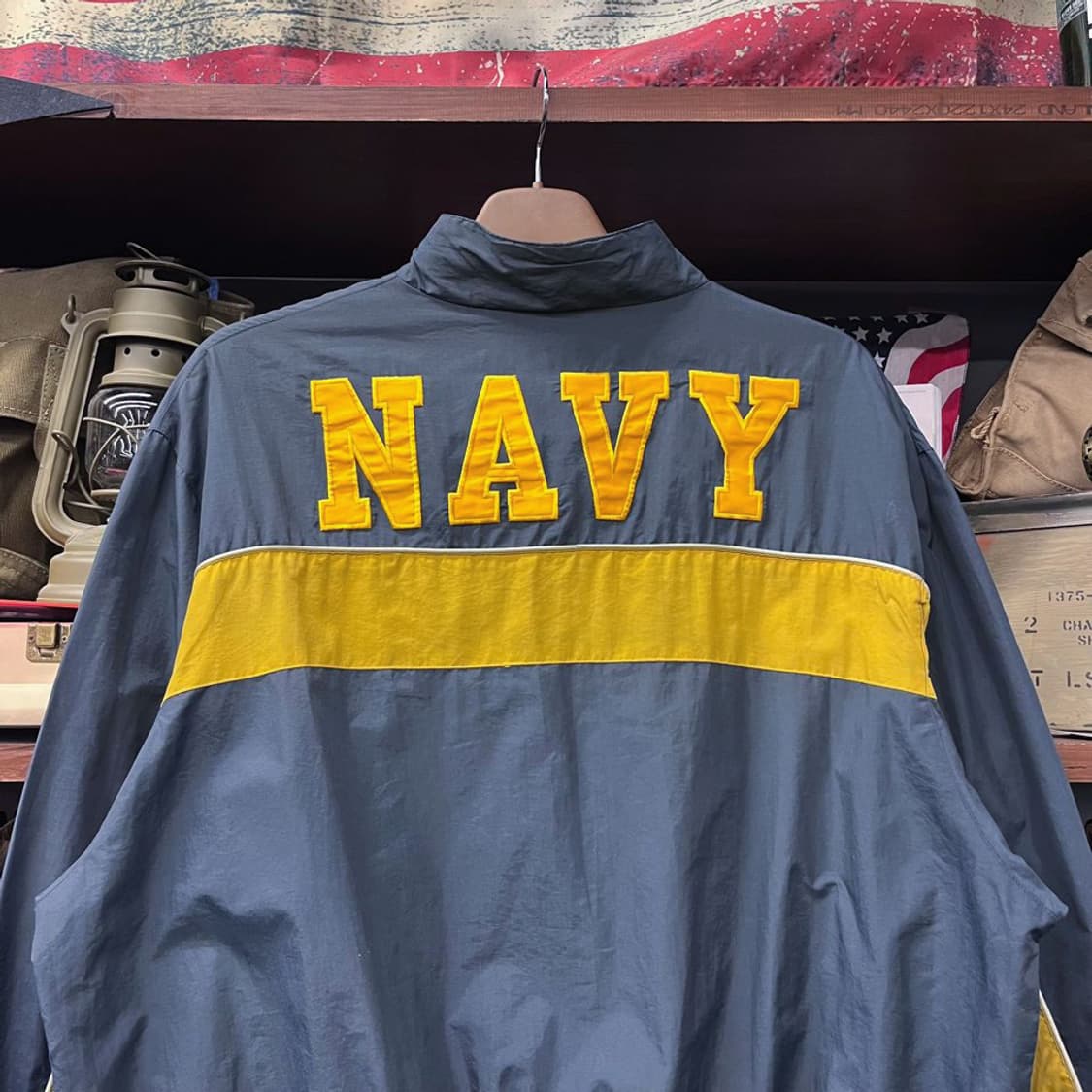90s US NAVY 아카데미 윈드 브레이커 IPFU 상품이미지4