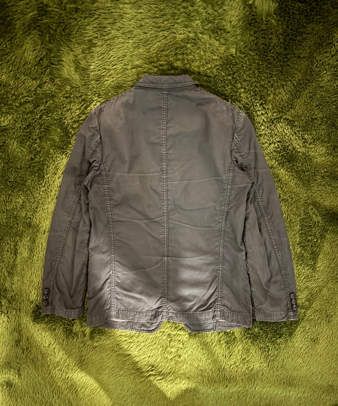 [S] 꼼데가르송 옴므 08AW 워시드 코튼 블레이저 자켓 상품이미지8