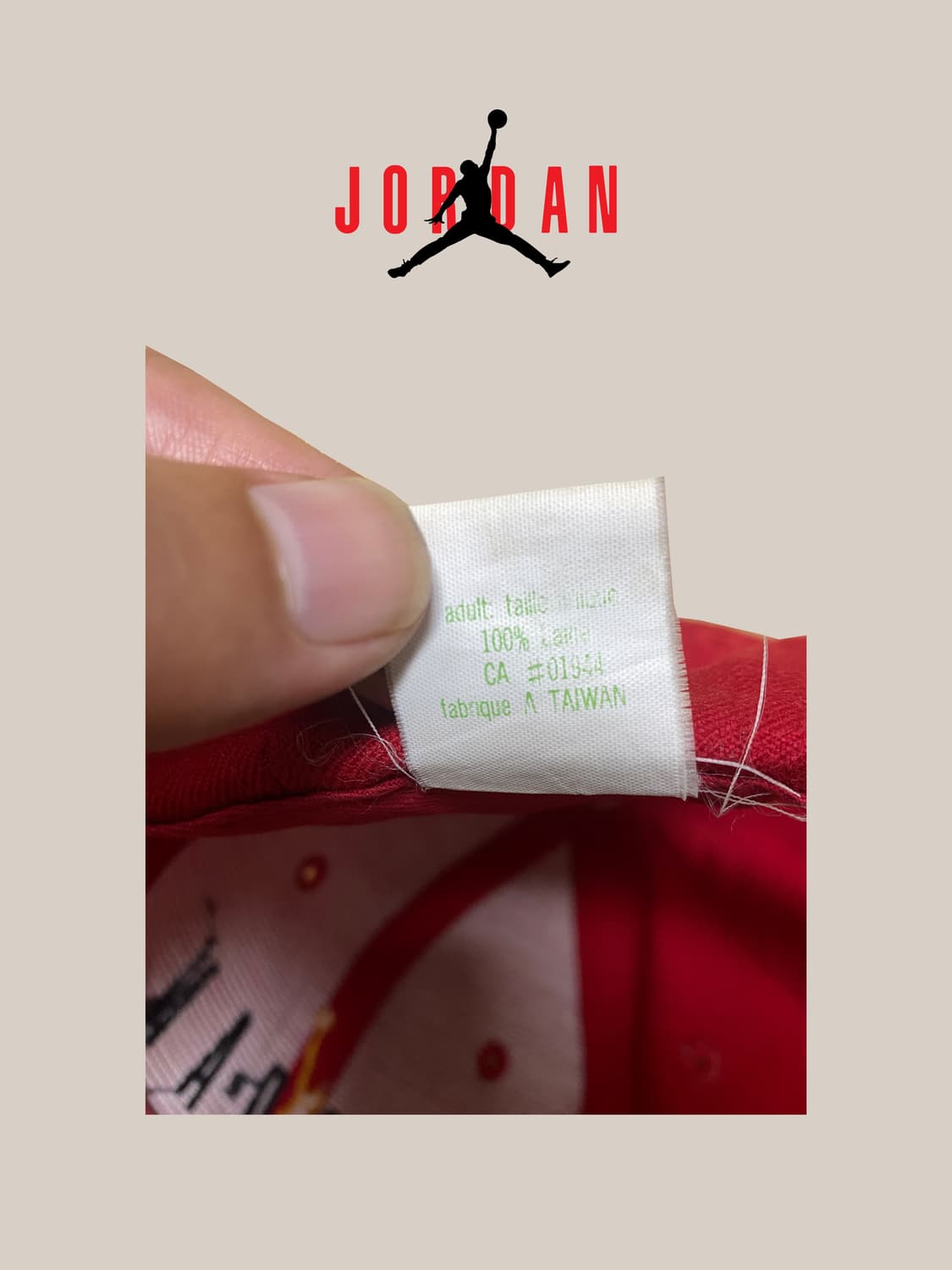 90s Jordan snap back 상품이미지4