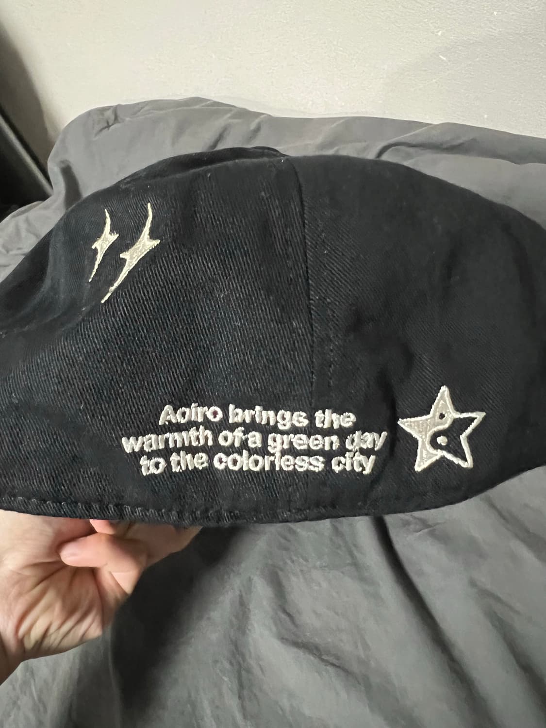 (새상품) 아오이로 볼캡 블랙 2사이즈 상품이미지4