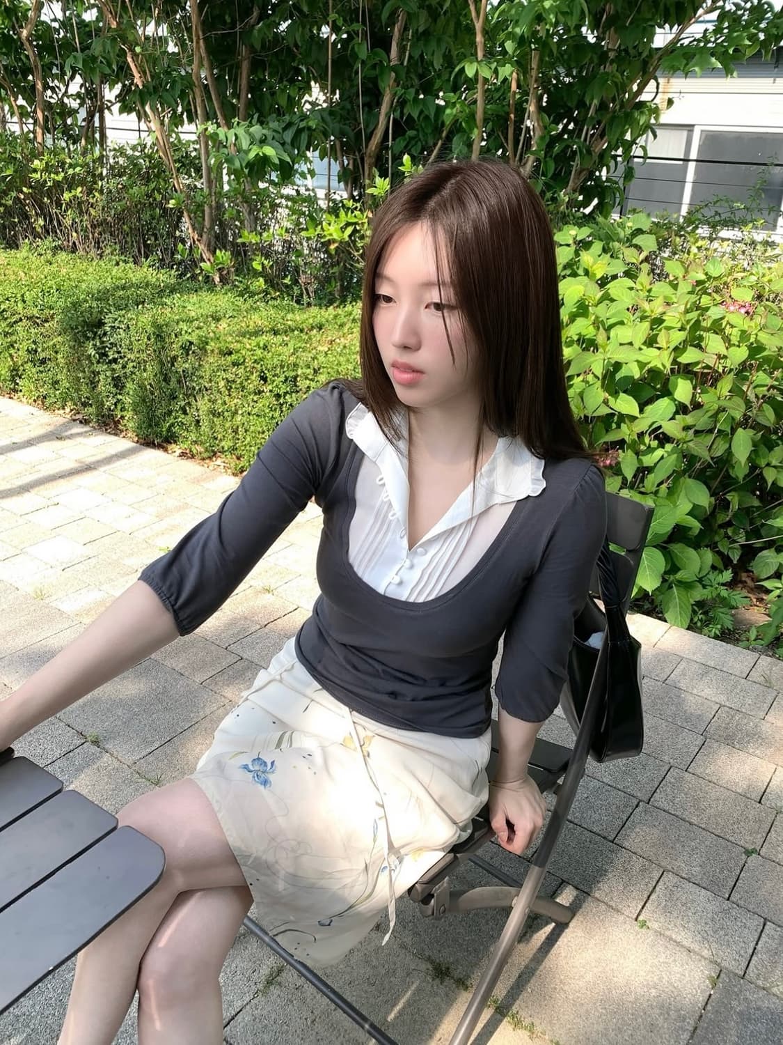 흐프이 이알로이지 리리우 블라우스 탑 상품이미지1