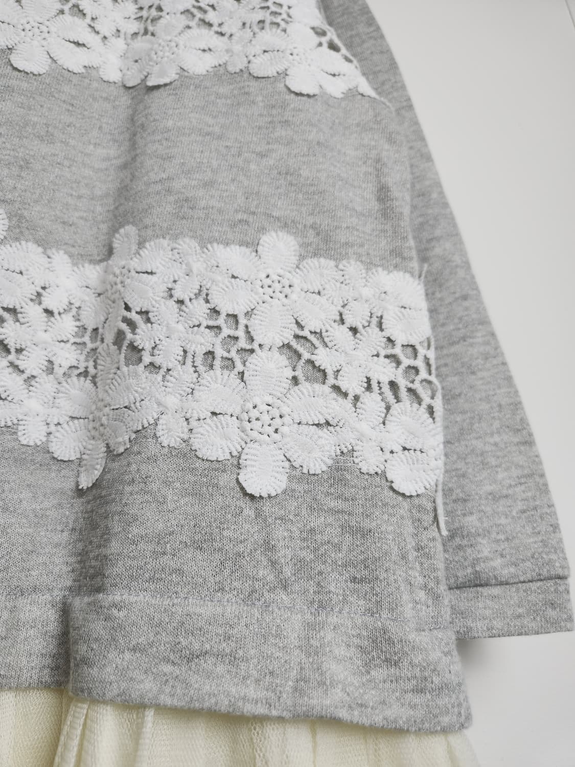 플로럴 자수 샤 원피스 상품이미지6