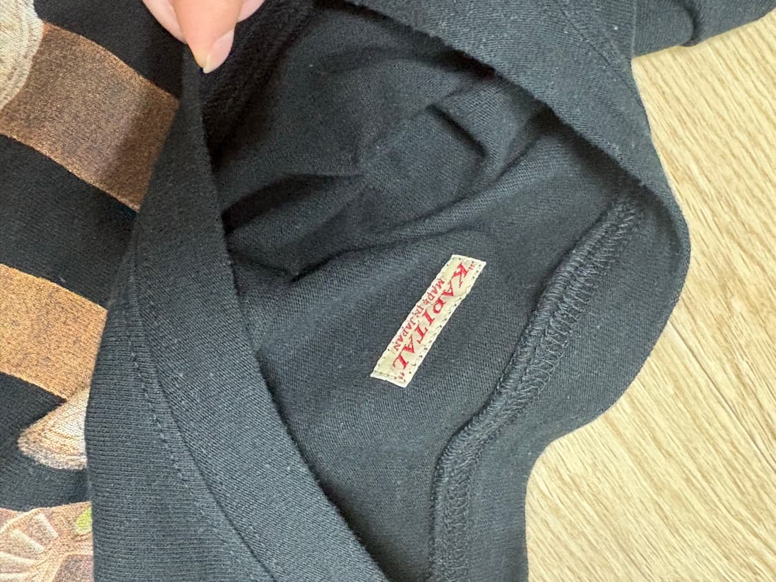 캐피탈 20 크루 티셔츠 블랙 상품이미지2