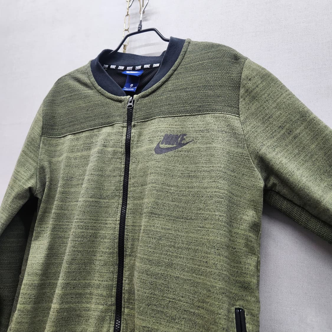 나이키 테크니트 보머 카키색 자켓 M(M) 남여공용 상품이미지3