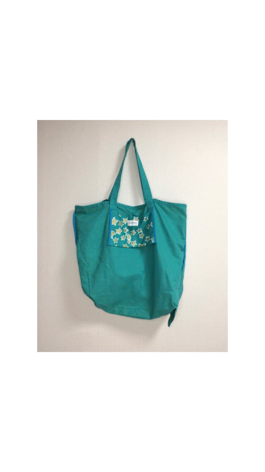 츠모리 치사토 별 무늬 빅 숄더백 상품이미지4