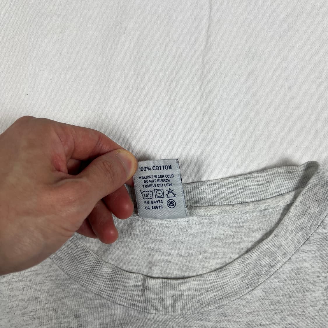 90‘s 스투시 stussy 인터네셔널 nyltla 프린트 반팔티 상품이미지7