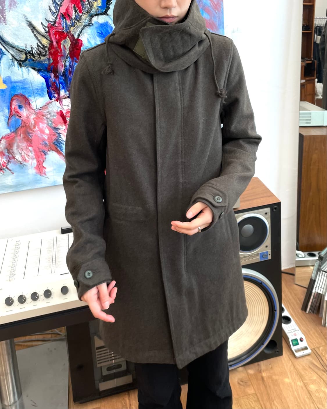 [M] 캐서린햄넷 피쉬테일 코트 상품이미지3