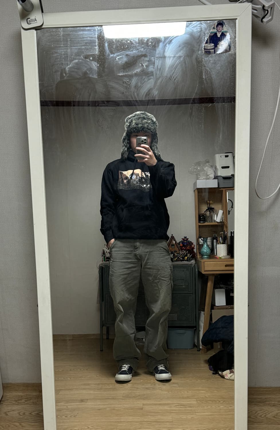 슈프림 블랙 사바스 후드  상품이미지8