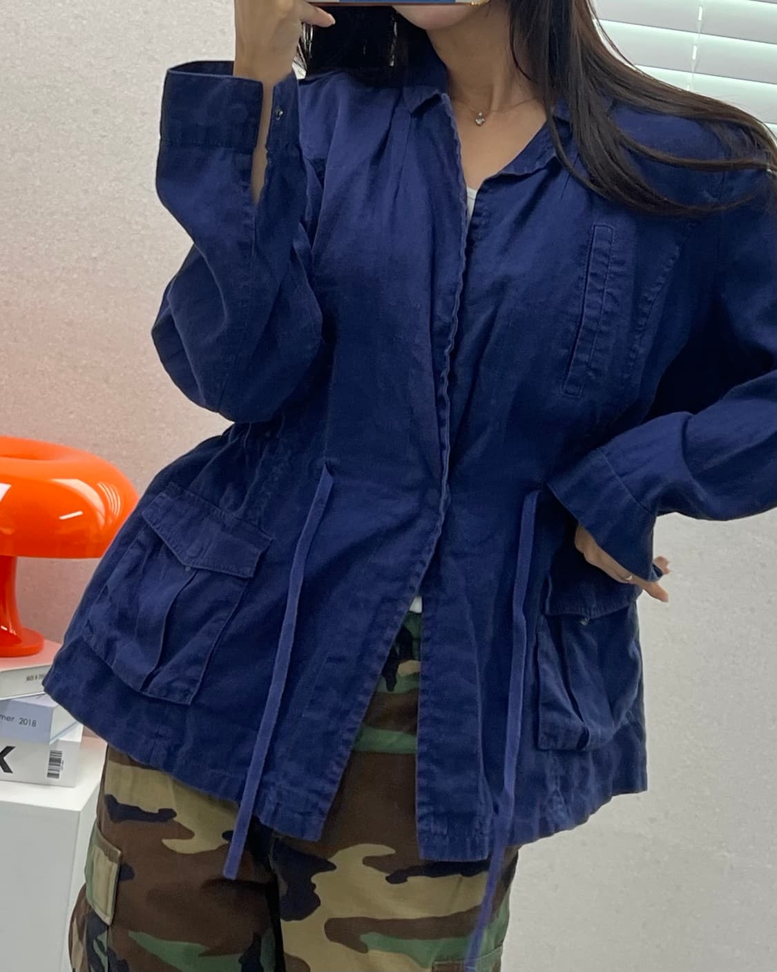 (S)빈티지 린넨 자켓-M1410 상품이미지1