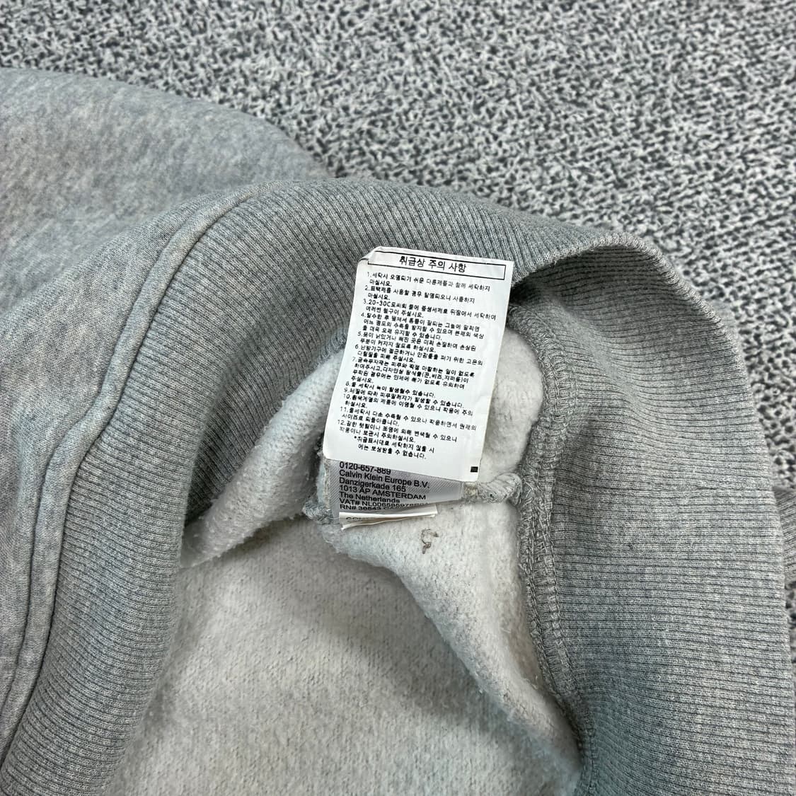 <캘빈클라인 CK 로고 후드티> No.1480 상품이미지9
