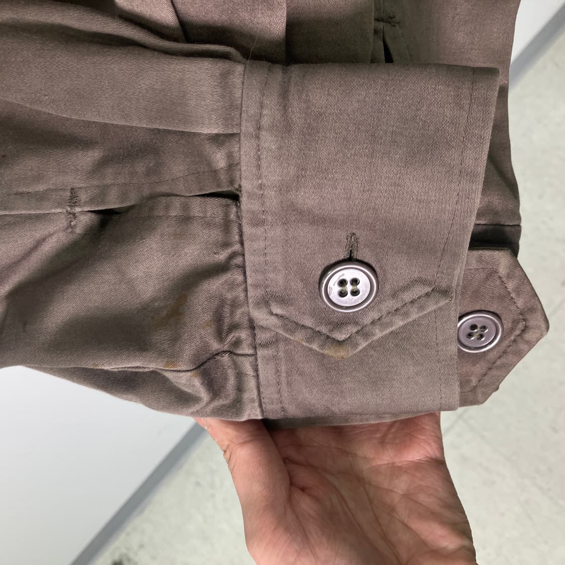 이자벨 마랑 카키 사파리 롱 야상 코트 상품이미지9