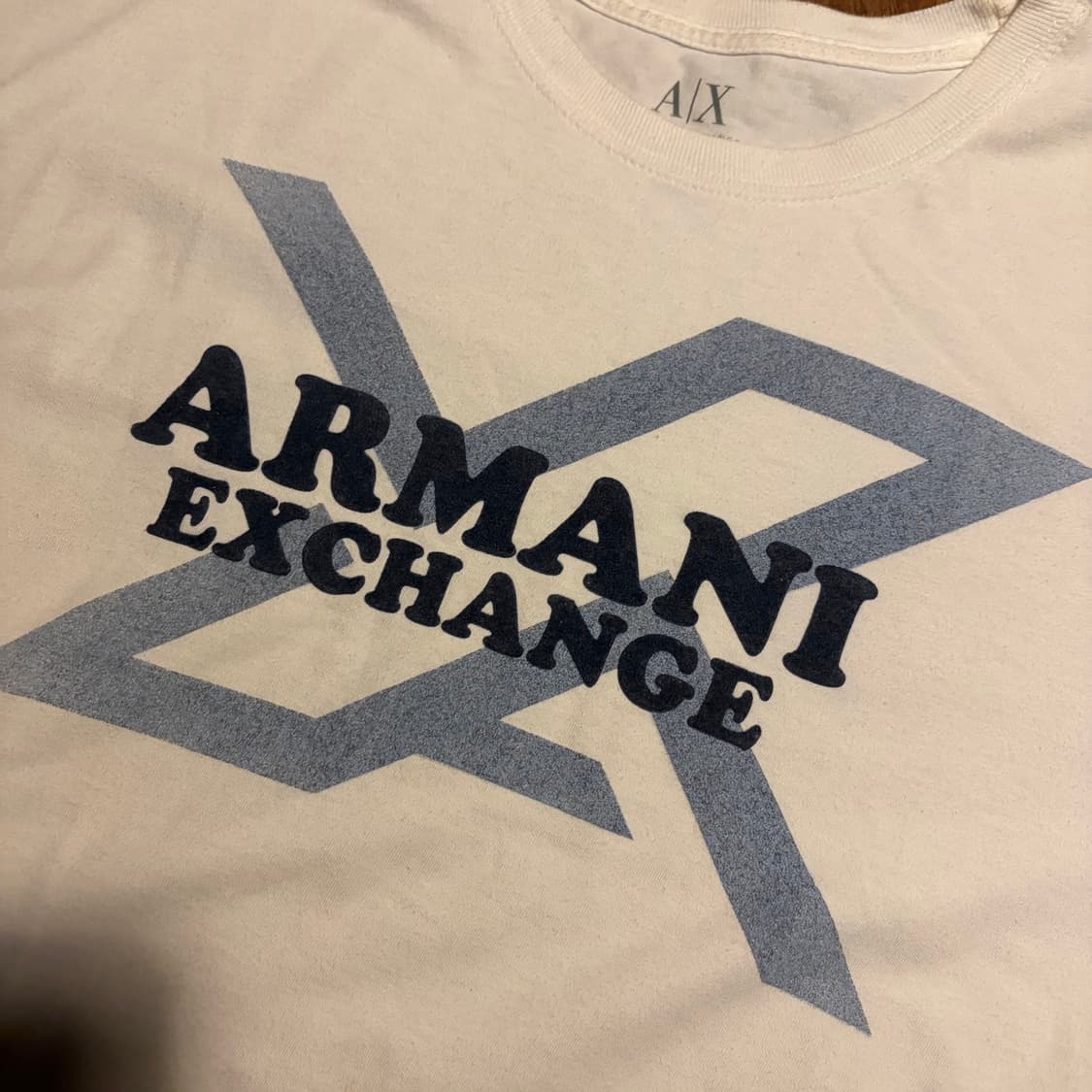 Armani Exchange white T-shirt xl 상품이미지1