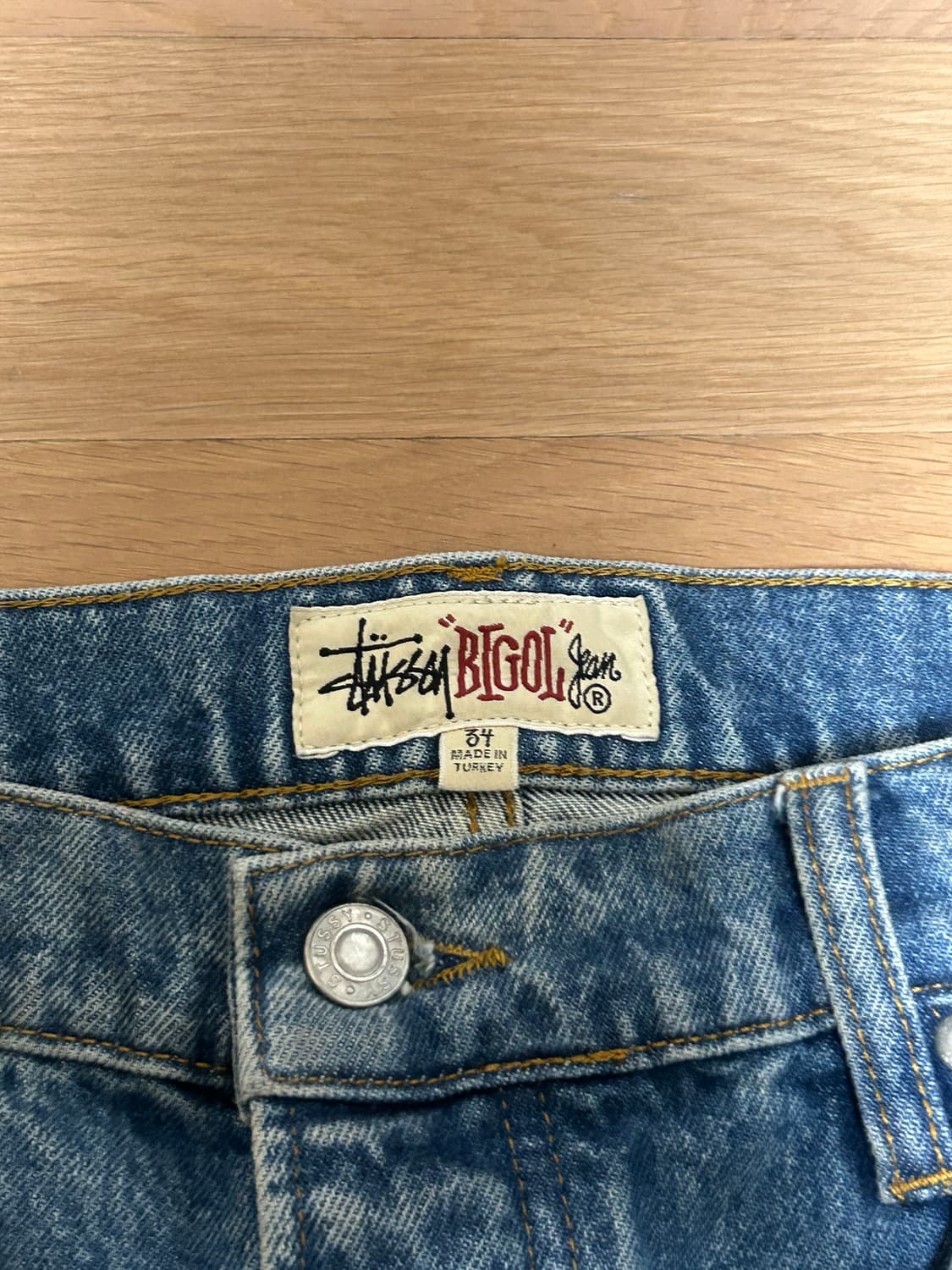 [34] 스투시 빅올진 워시드 블루 상품이미지3