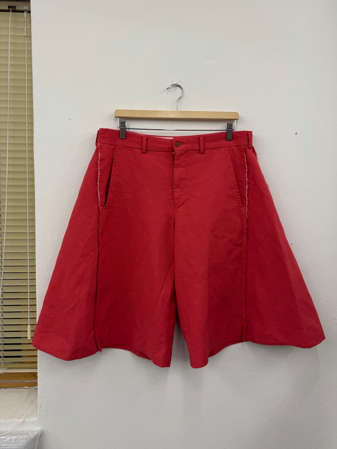 꼼데가르송 옴므플러스 핑크 버뮤다 팬츠 M 상품이미지1