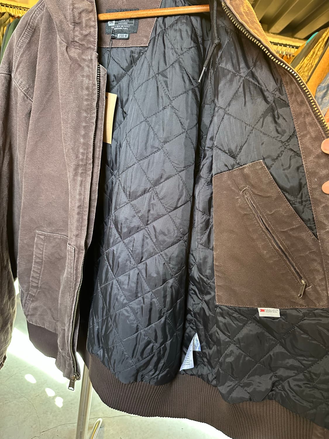 칼하트 디트로이트 덕 액티브 워크 자켓 상품이미지8