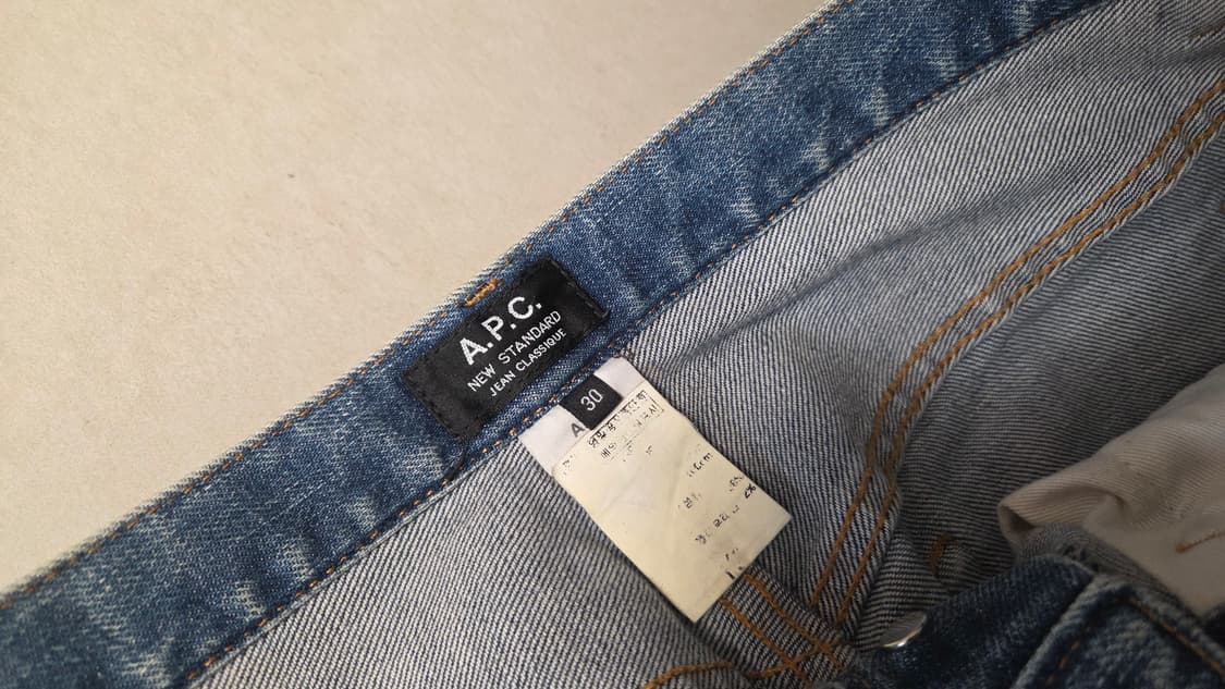 APC 아페쎄 뉴스탠다드 클래식 데님 팬츠  상품이미지5